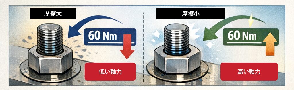 ボルト軸力