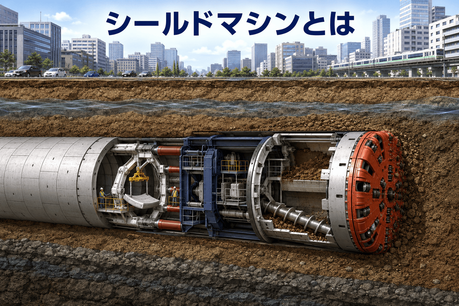 シールドマシンとは？